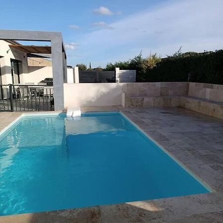 Charmant Studio Avec Piscine Villemoustaussou Exteriér fotografie